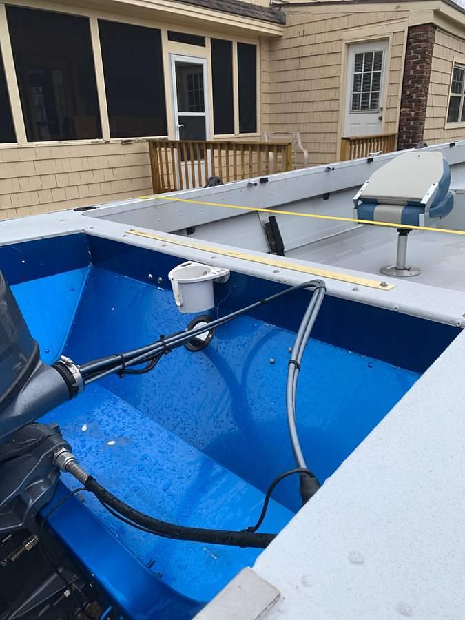 Used 1989 Grumman Fishing Boat With Trailer