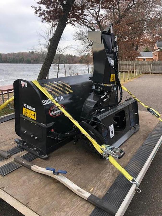 Used 2023 Bobcat Snowblower 32 X 74