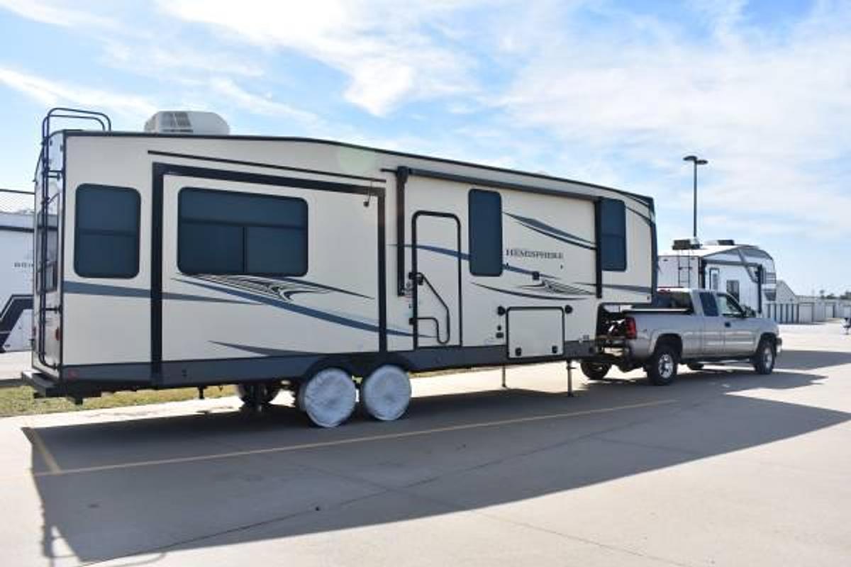 Used 2021 Forest River Salem Hemisphere And 2004 Chevy Truck Combo