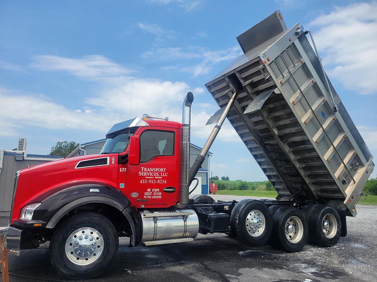 Used 2021 Kenworth T880 Tri Axle Dump Truck