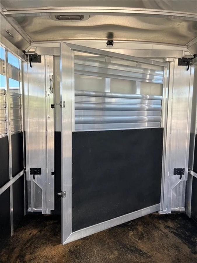 Used 2023 4 Star Polo Aluminum Horse Trailer