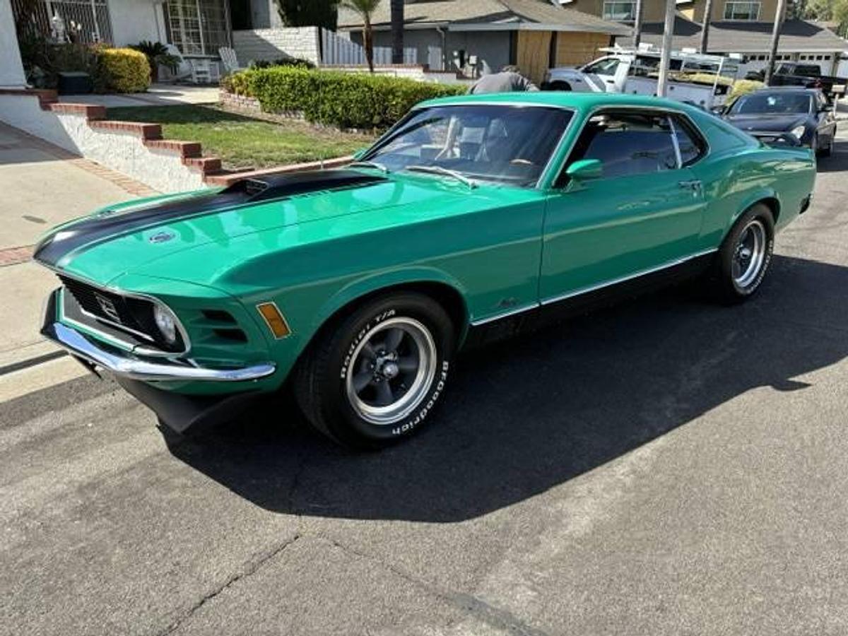 Used 1970 Ford Mustang Mach 1 Fastback • 351 Cleveland V8 • 4-Speed Manual