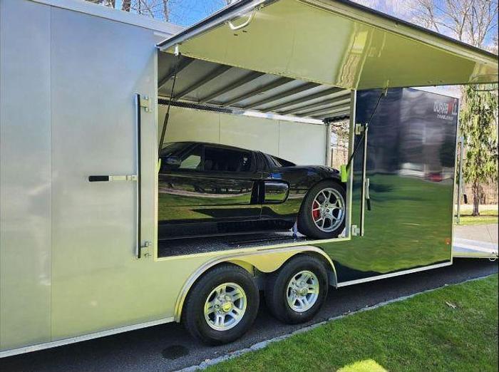 Used 2024 Durabull Elite Enclosed Car Trailer