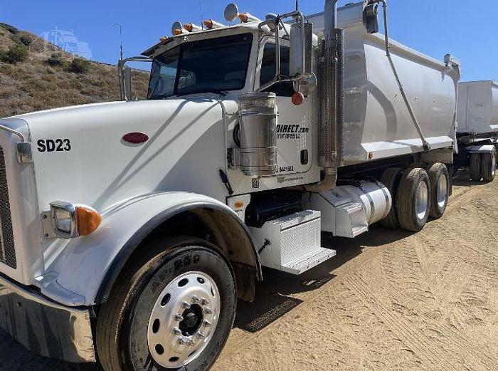 Used 2012 Peterbilt 367 Transfer Set Dump Truck