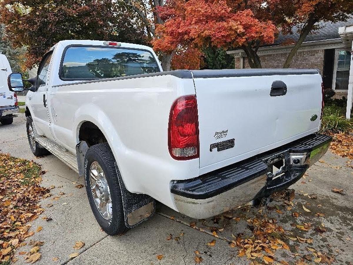 Used 2006 Ford F-250 Regular Cab, 4WD, 5.4L, Gas, Snow Plow ready