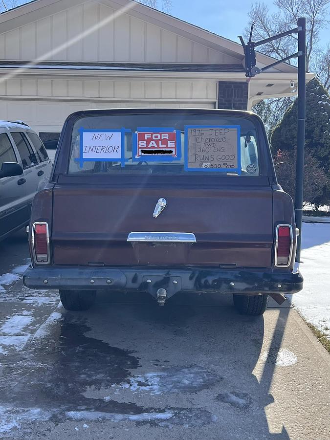 Used 1976 Jeep Cherokee