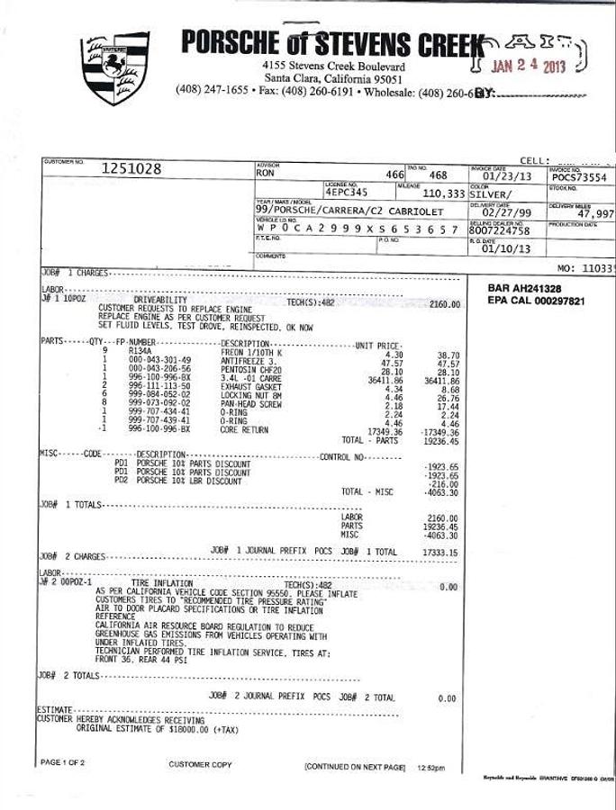 Used 1999 Porsche 911 Convertible