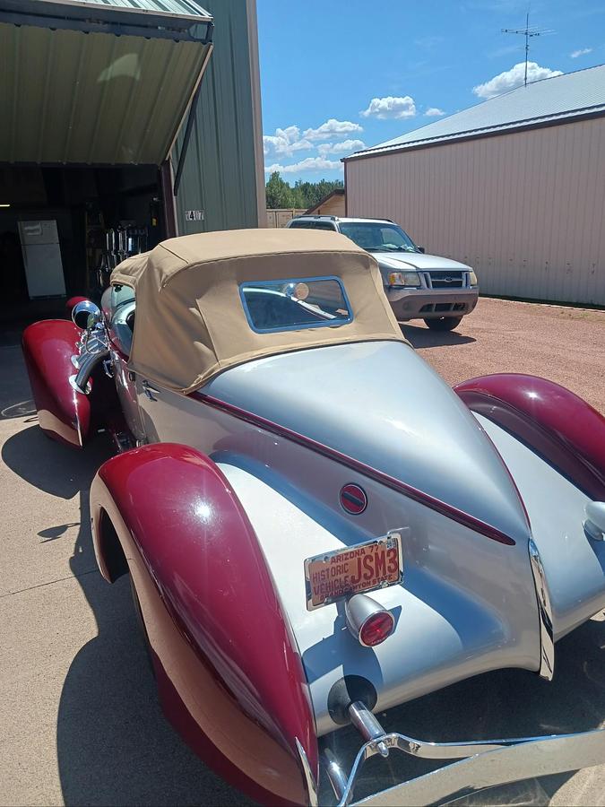 Used 1936 Auburn 852 Speedster Boattail Replica