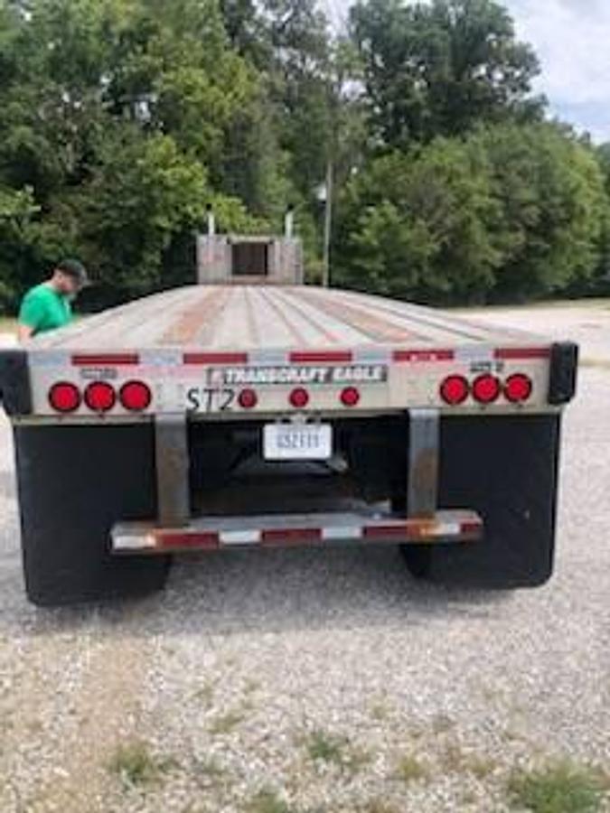 Used 2006 Transcraft Flatbed Trailer