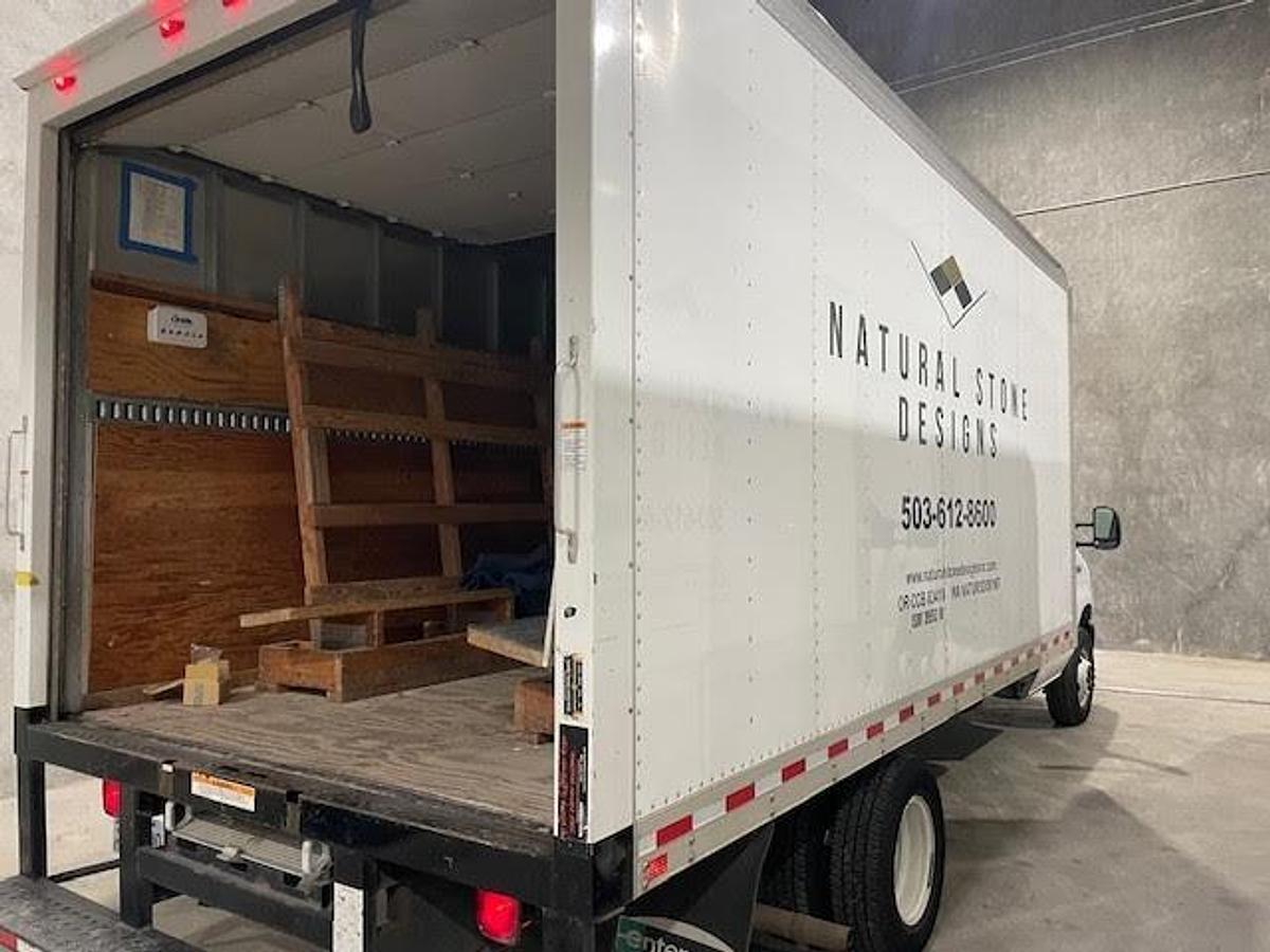 Used 2018 Ford E350 Super Duty Cutaway Box Truck