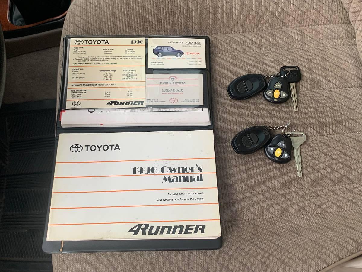 Used 1996 Toyota 4Runner SR5 4WD