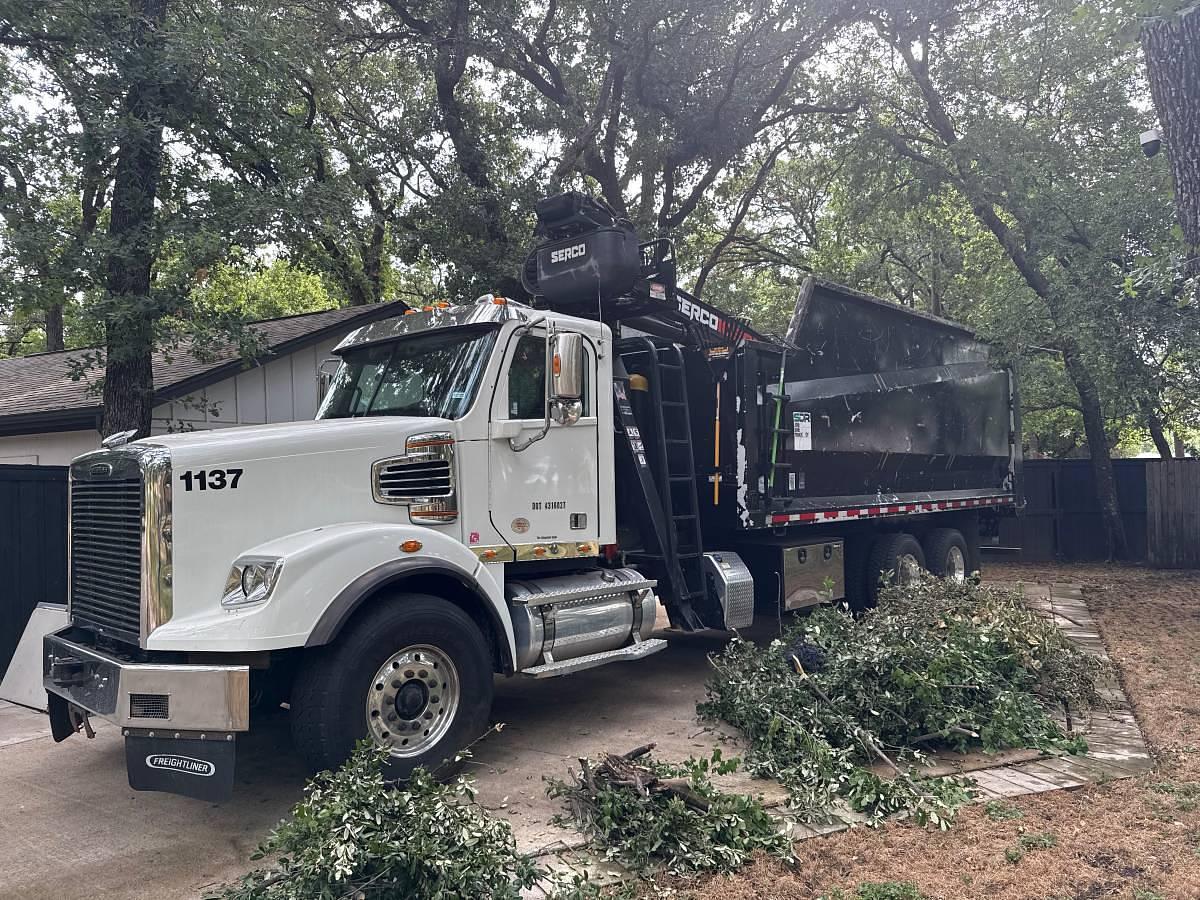 Used 2023 Freightliner SD 122 Front Loader Grapple Truck