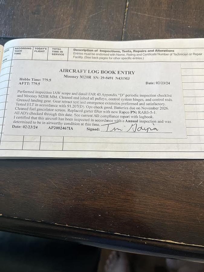 Used 2008 Mooney M20R Ovation 3
