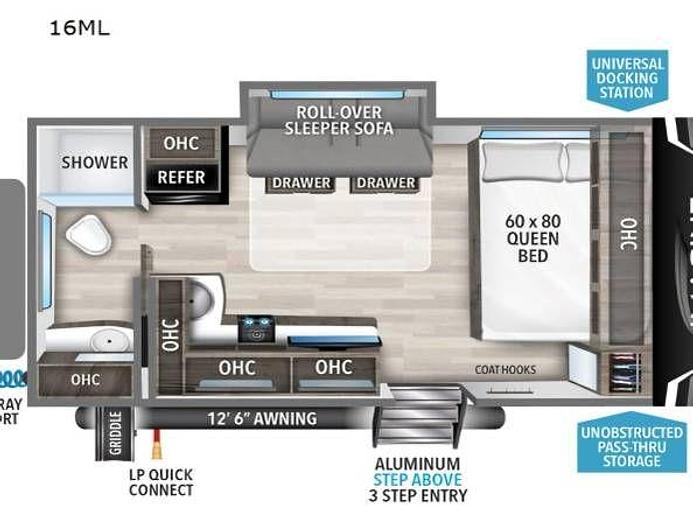 Used 2024 Grand Design AIM 16ML