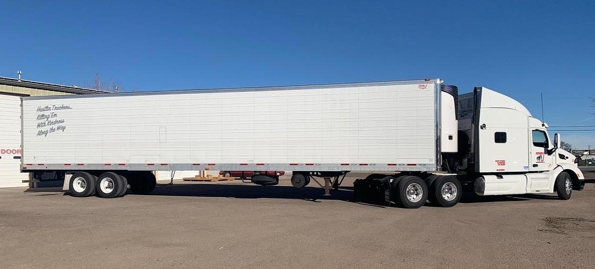 Used 2016 Peterbilt 579 and 2013 Wabash Reefer Trailer