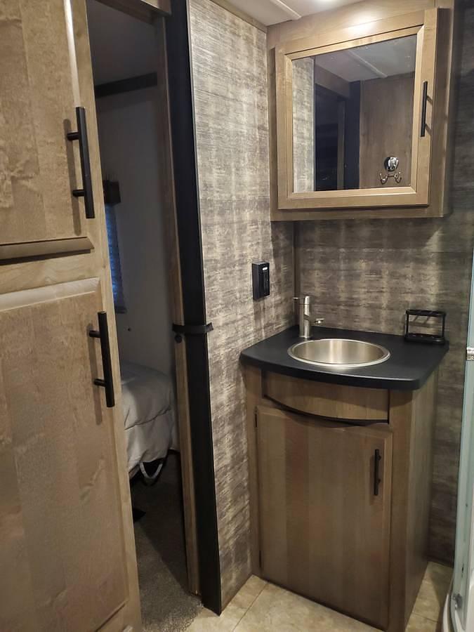 Used 2022 Forest River Vengeance Rogue Armored 371A13 Toy Hauler