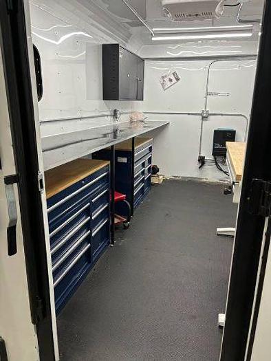 Used 2024 Cargo Craft Fiber Optic Splice Equipment Trailer