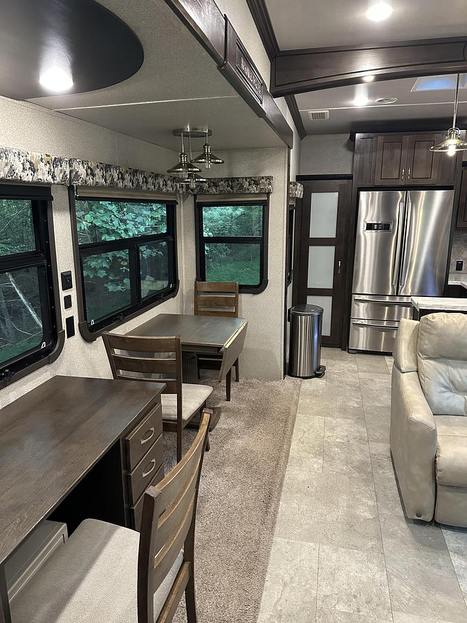 Used 2020 Forest River Cedar Creek Hathaway 38DBRK