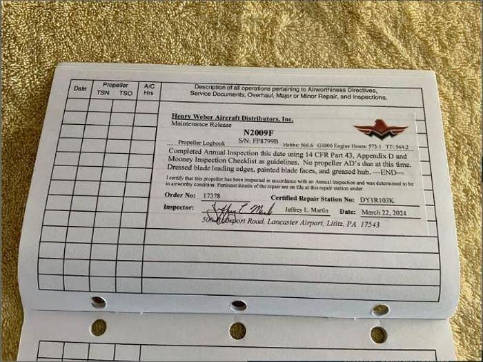 Used 2016 Mooney Acclaim Type S