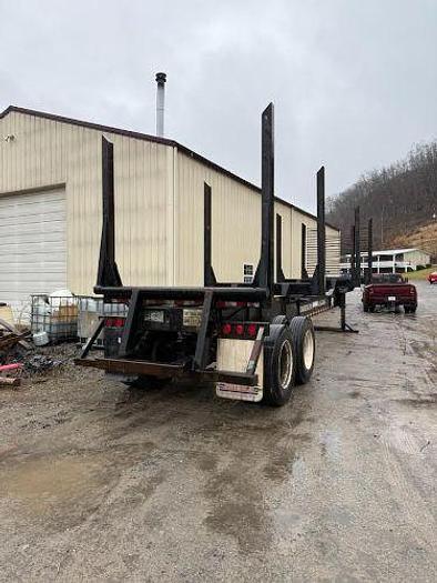 Used 2015 40 Foot Log Trailer