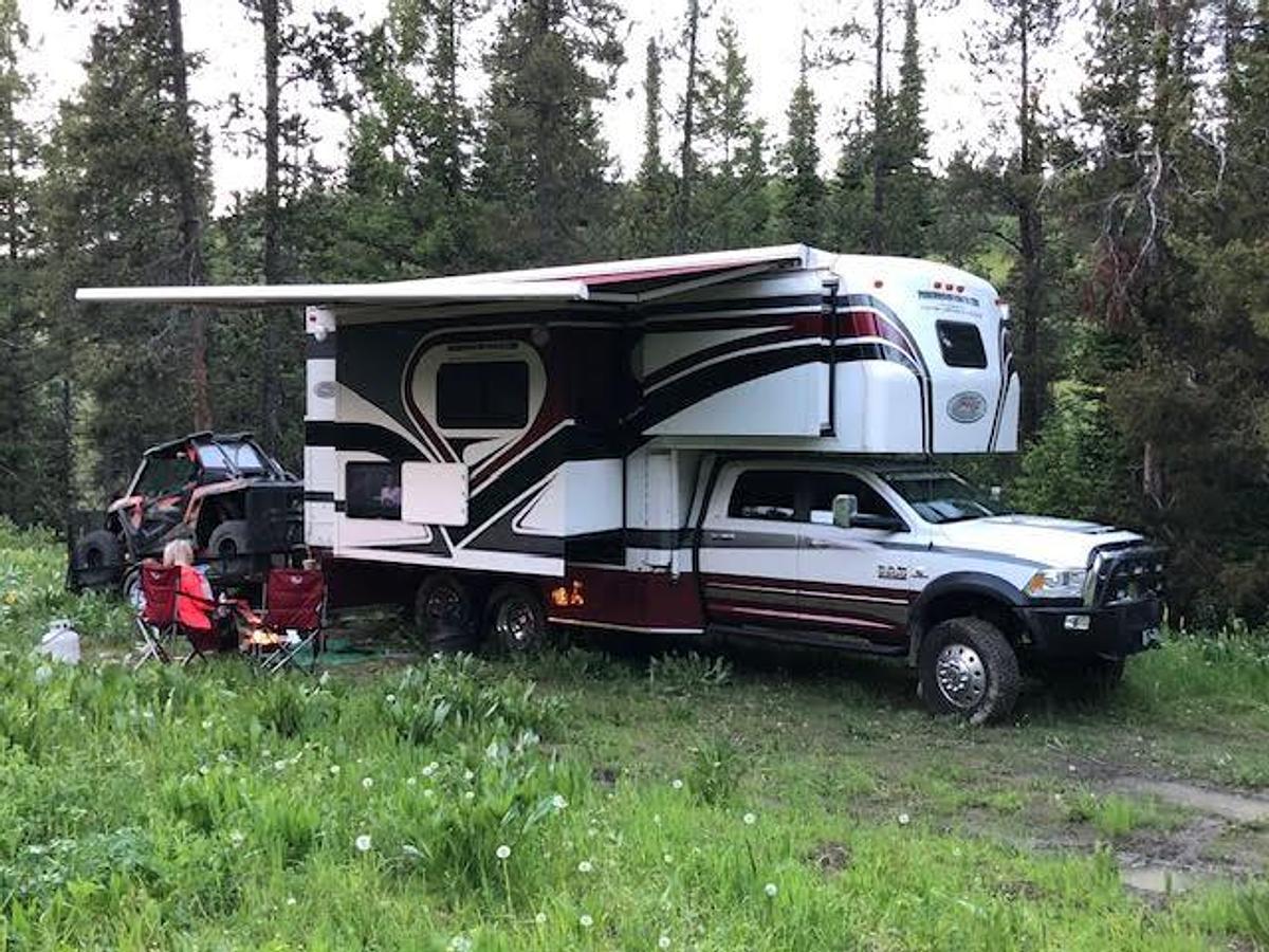 Used 2015 Dodge RAM with Camper and Trailer