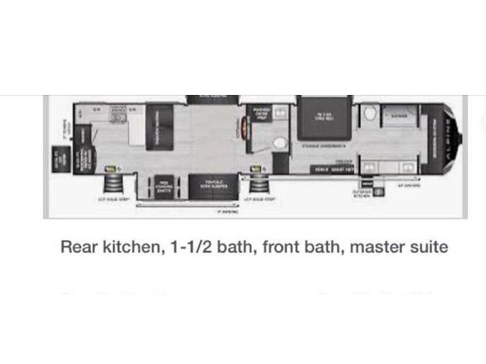 Used 2022 Keystone Alpine 3910RK