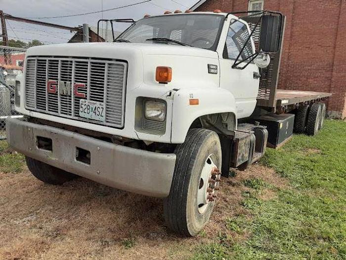 Used 1999 GMC C8500 Roll-Off Truss Delivery Truck