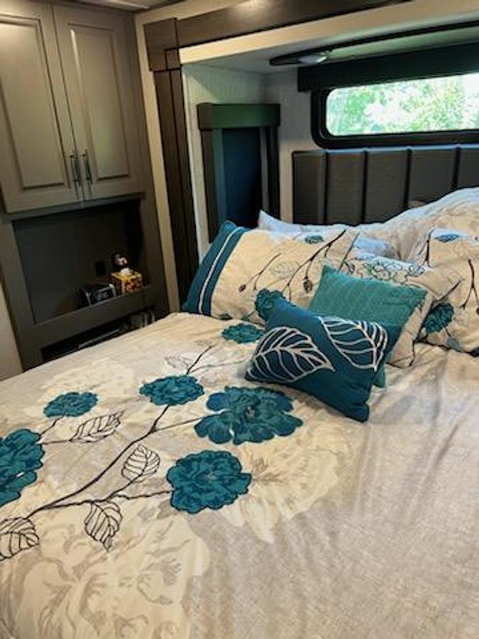 Used 2021 Grand Design Momentum 5th Wheel Toy Hauler