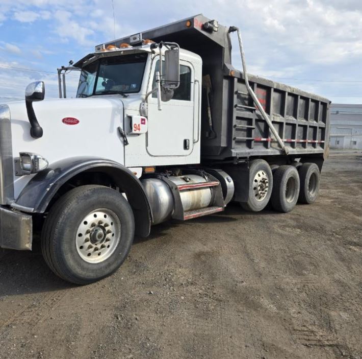 Used 2013 Peterbilt 365 Tri-Axle Dump Truck