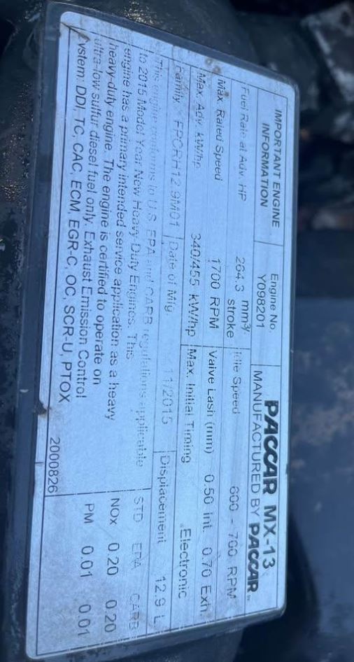 Used 2016 Kenworth T880 Flatbed Truck