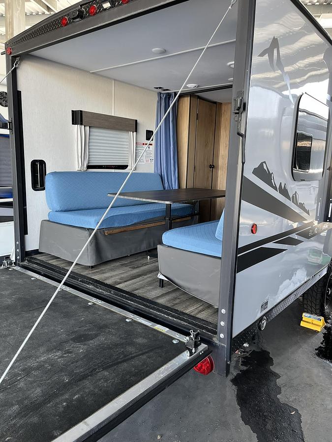 Used 2024 Forest River Cherokee Grey Wolf Black Label 22RRBL Travel Trailer Toy Hauler