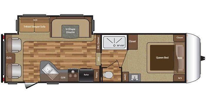 Used 2016 Keystone Hideout 276RLS