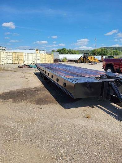 Used 1988 Landoll 345C Flatbed Trailer