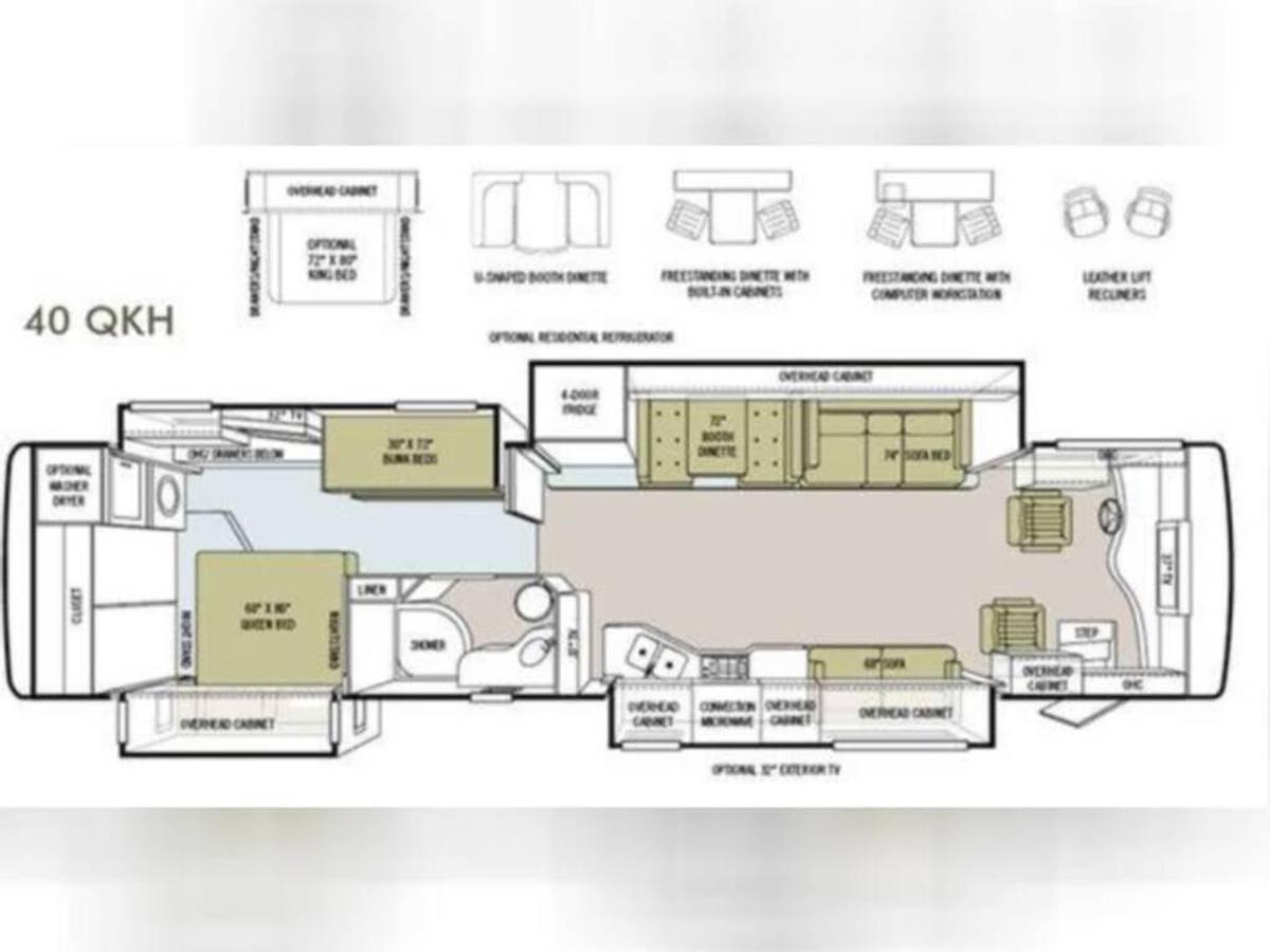 Used 2011 Tiffin Phaeton 40QKH