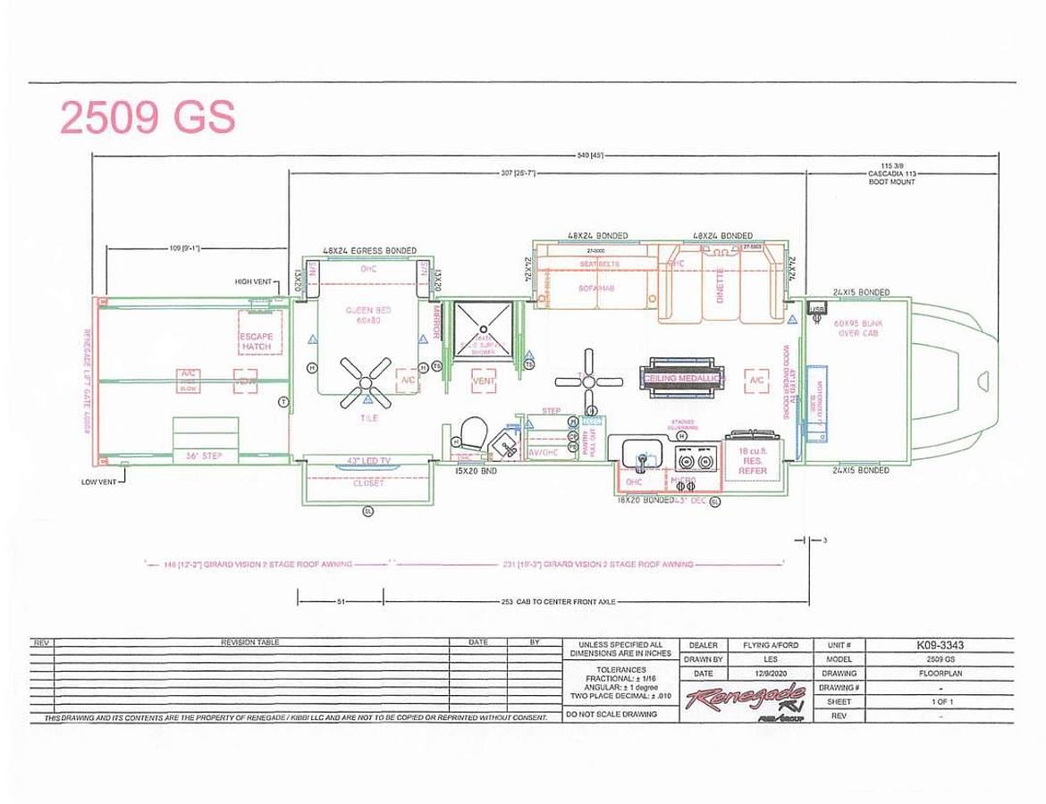 Used 2021 Renegade Ikon 2509GS