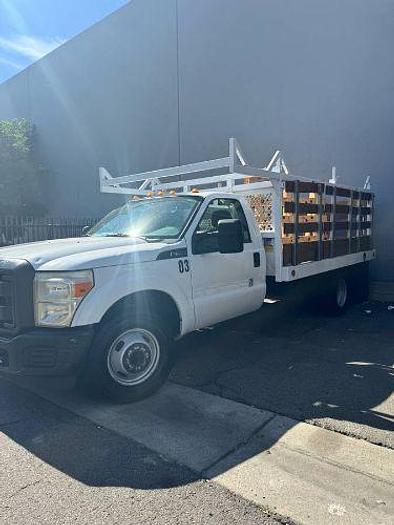 Used 2015 Ford F350 Stake Bed Utility Truck