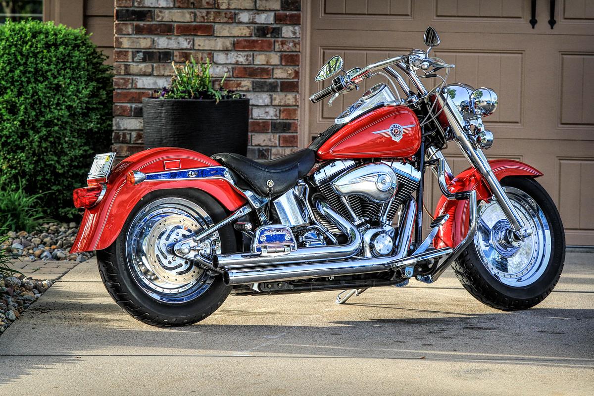 Used 2002 Harley-Davidson FAT BOY CVO Custom