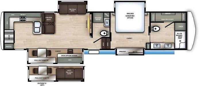 Used 2021 RiverStone Legacy 39RKFB