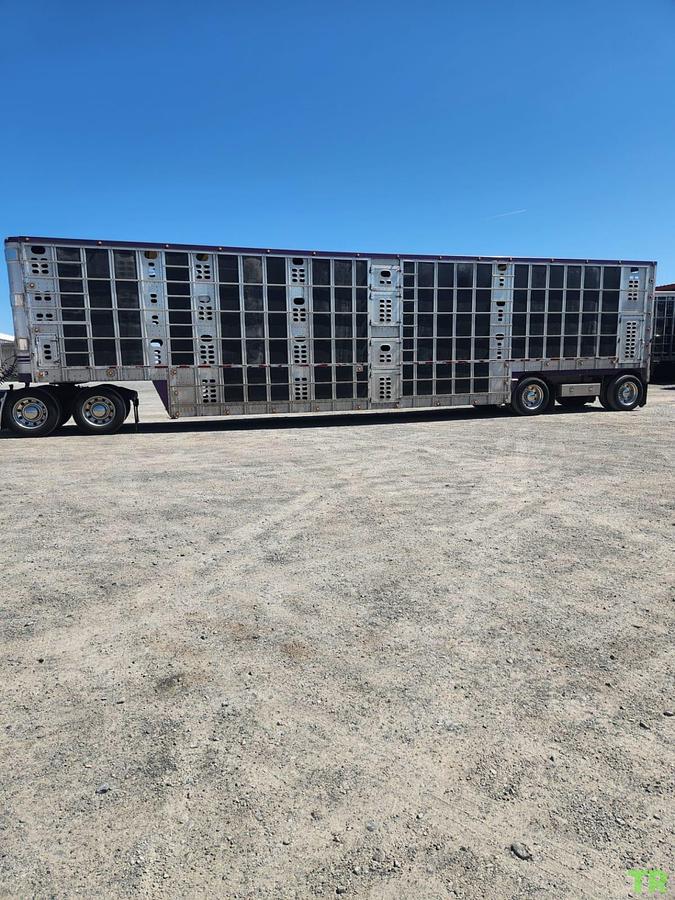 Used 2016 Wilson Cattle Trailer