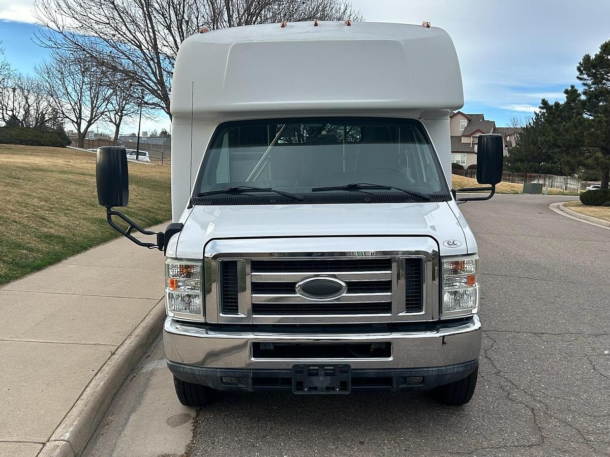 Used 2015 Ford E-450 Shuttle Bus - ONLY 9K MILES