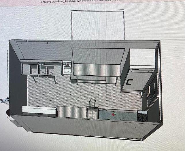 Used 2022 Biz on Wheels Food Trailer