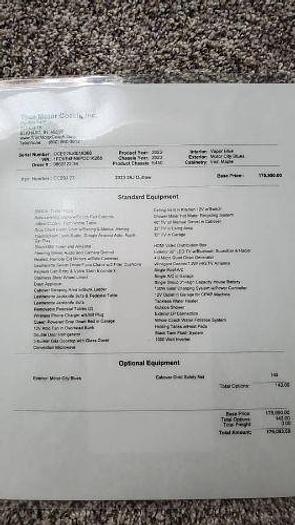 Used 2023 Thor Motor Coach Outlaw 29J