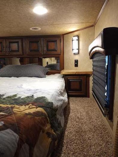 Used 2016 Bison Premier 4 Horse Trailer with Living Quarters