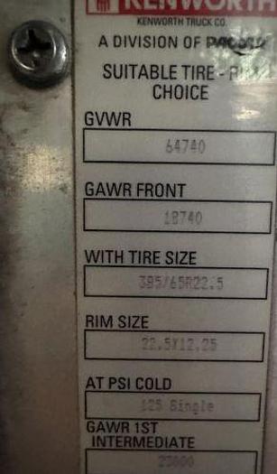 Used 2014 KENWORTH T800