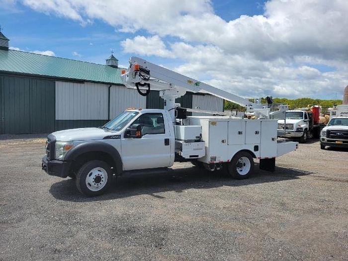 Used 2011 Ford F550 Mounted on Altec AT235
