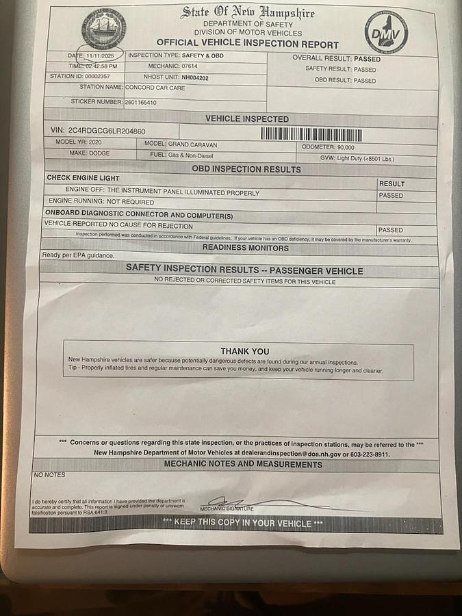 Used 2020 Dodge Grand Caravan SXT