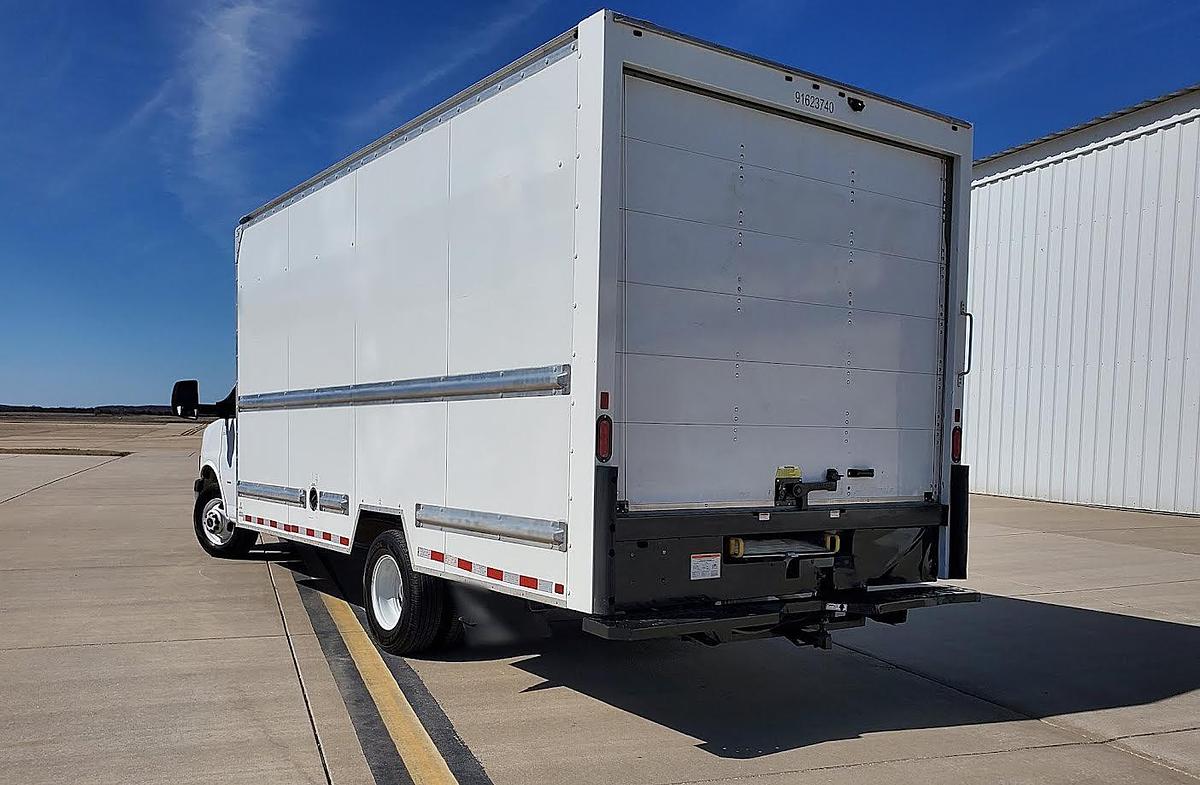 Used 2021 GMC G3500 Savana Box Truck