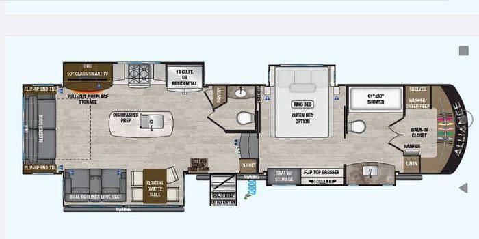 Used 2021 Alliance RV Paradigm 370FB
