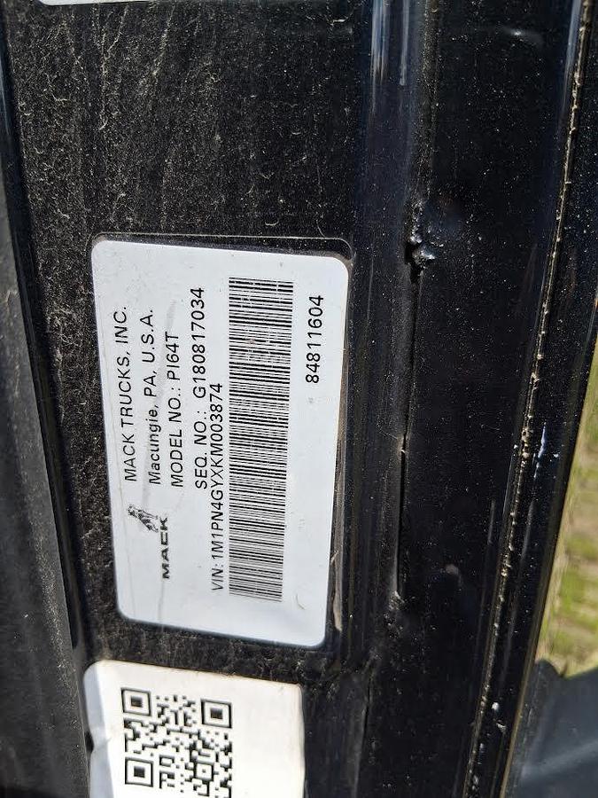 Used 2019 Mack M9 Pinnacle