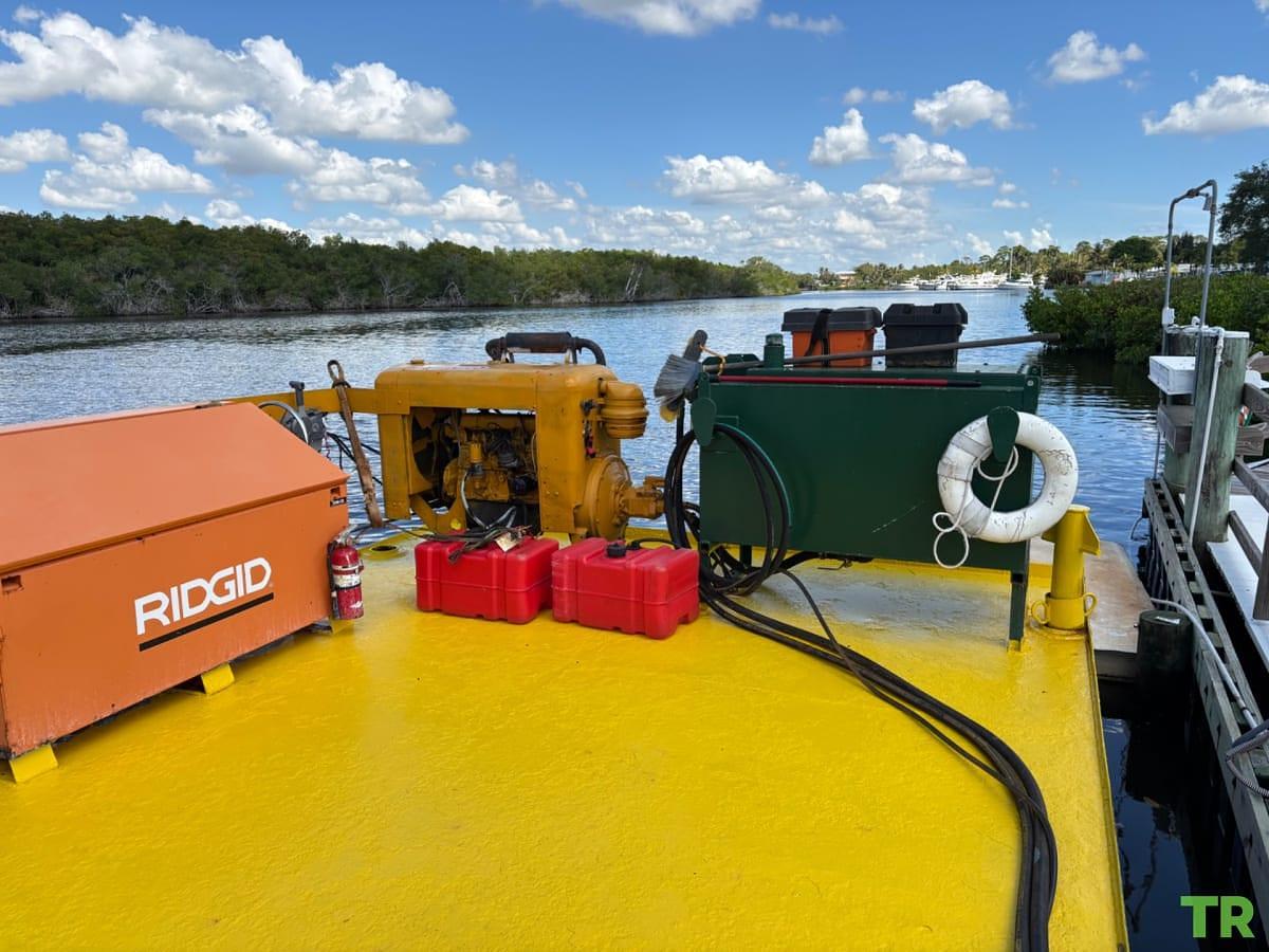 Used 2019 Custom Barge 30'X14'X3' Steel Barge